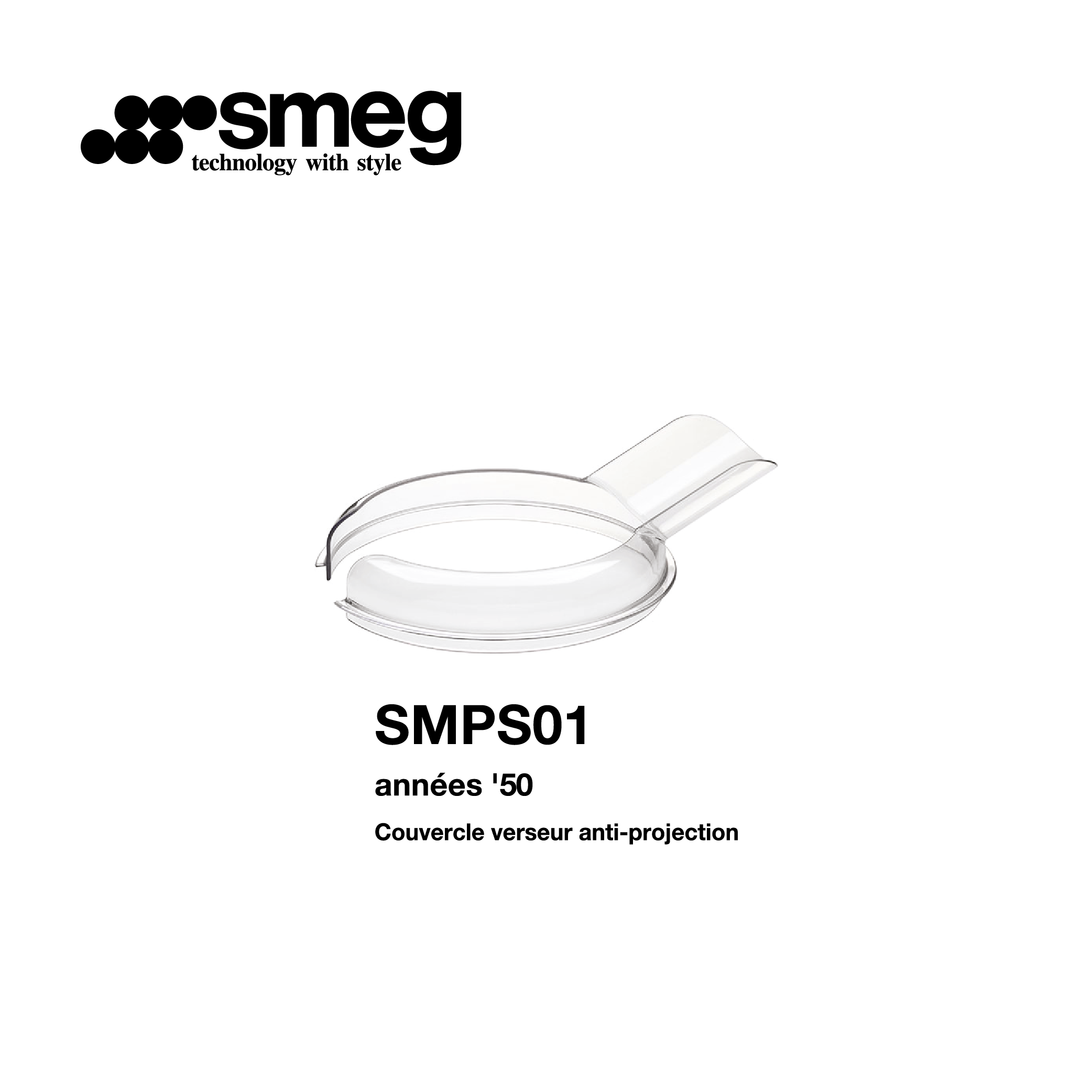 couvercle smeg SMPS01