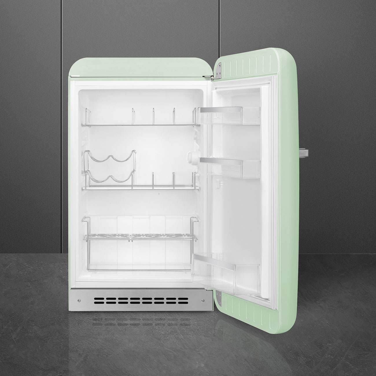 mini réfrigérateur années 50 VERT EAU FAB10HRPG5
